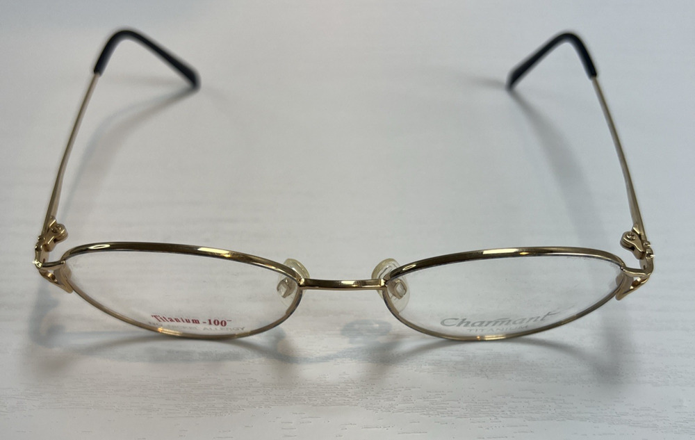 Vintage Charmant Eyeglasses Titanium US7647 No Nickel 51-17-130 FRAMES ONLY